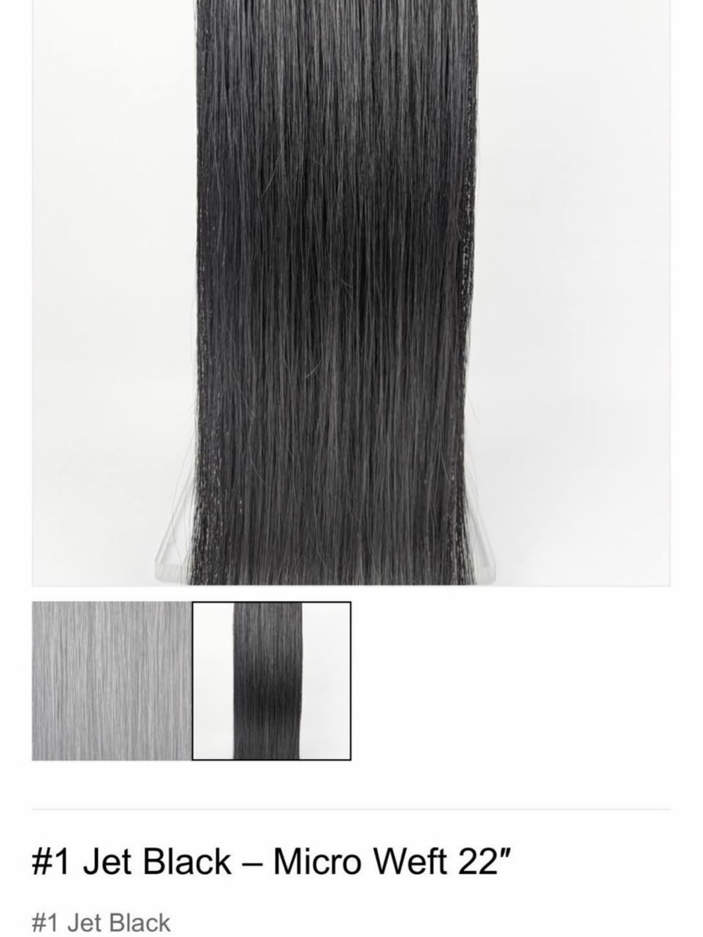 WEFT Hair Extensions 22"